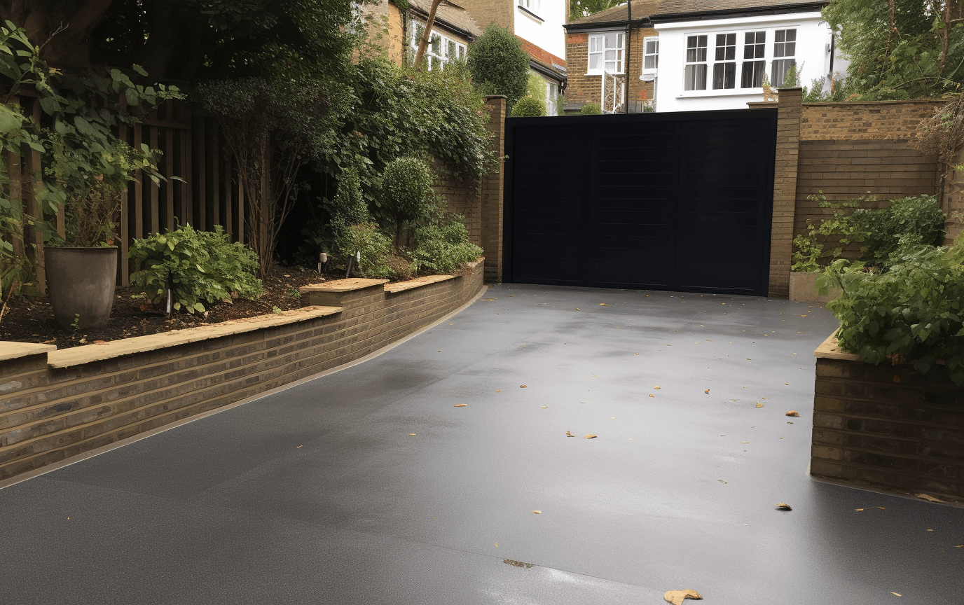 resin driveway for residential property